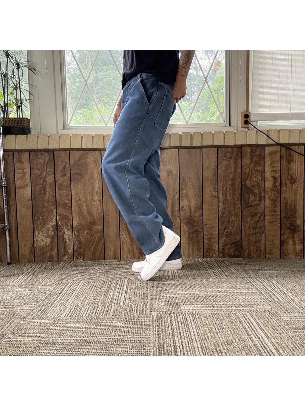 stanley baggy carpenter jeans